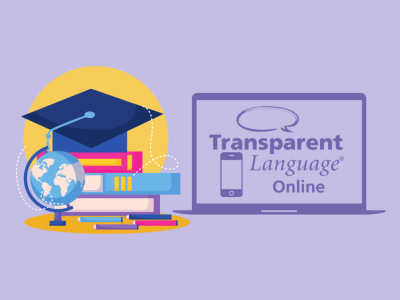 Transparent Language Online Dekorationsbillede