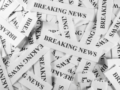 Breaking news tekst 