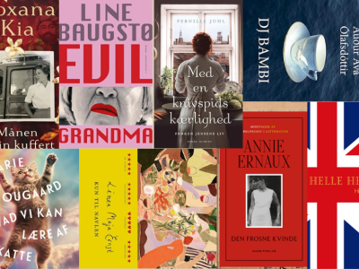 Bogforsider fra titler i artiklen