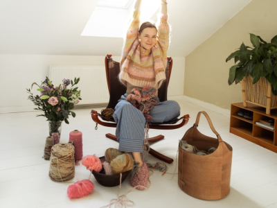 Portræt af Freja fra Frejasknit