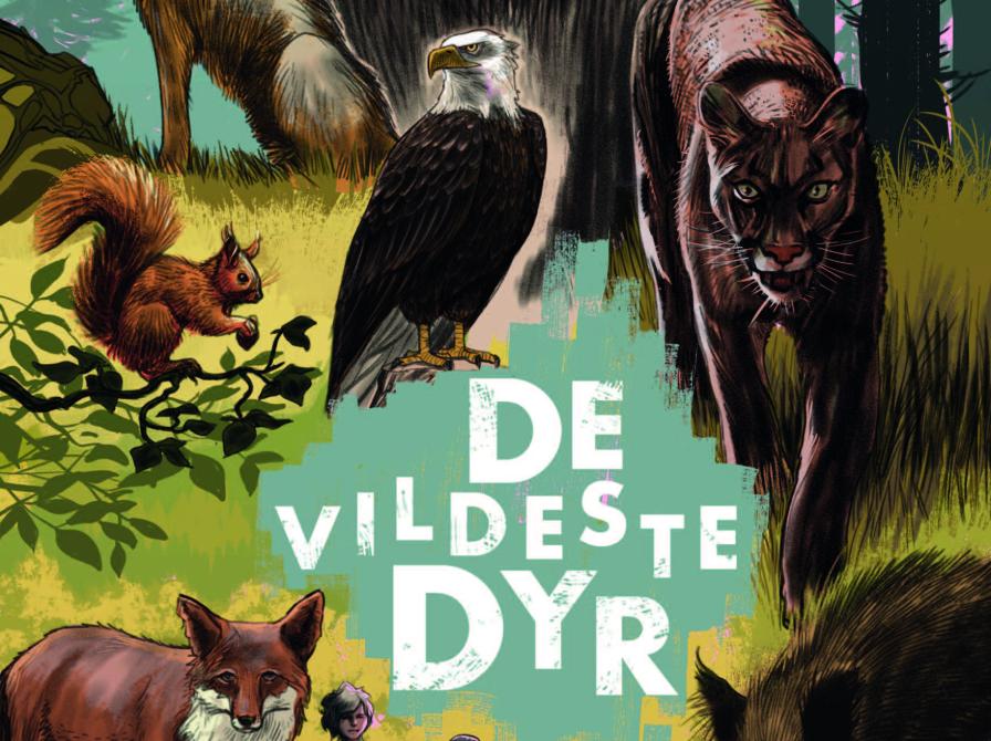 Forside til folderen De vildeste dyr