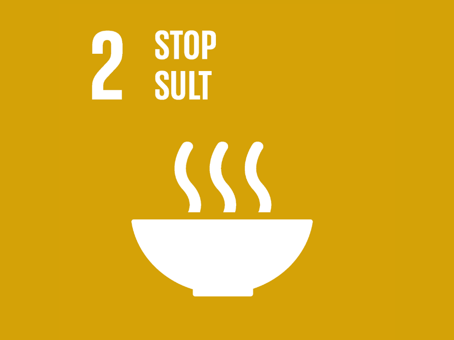 Ikon for FN's verdensmål nr. 2