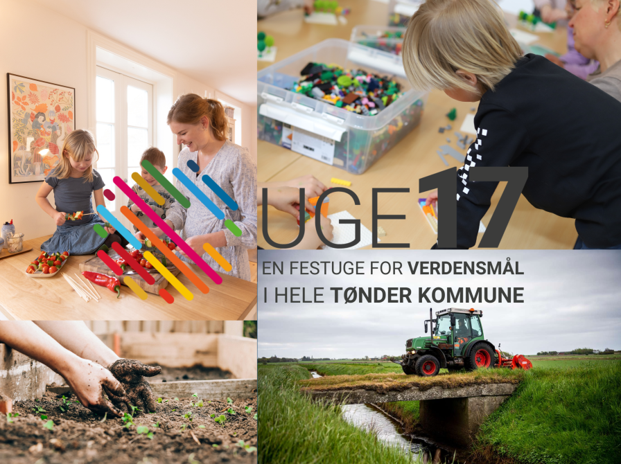 Collage af UGE17 arrangementer